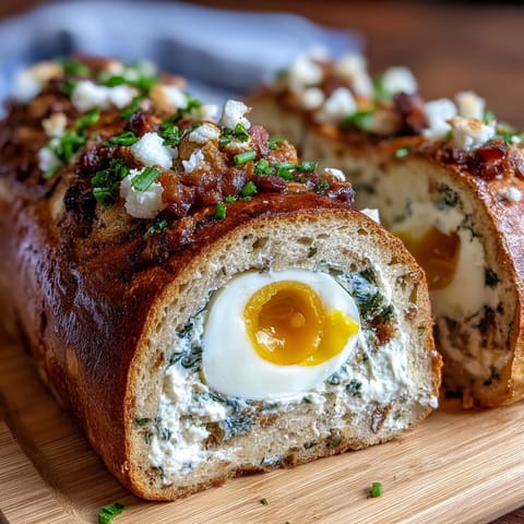 Easter savory pie ham