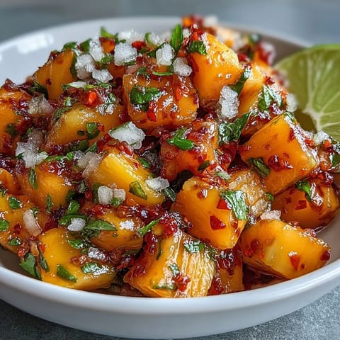 Mango Chile Lime Fruit Cups