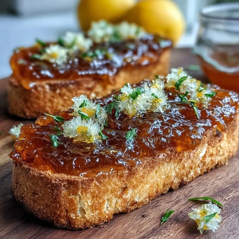 Dandelion Lemon Honey Jelly