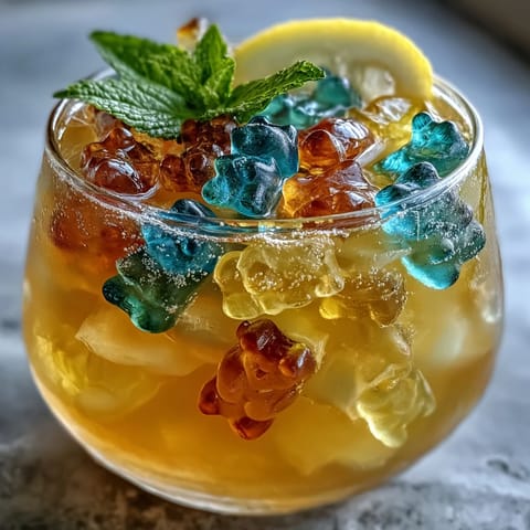Gummy Bear Lemonade Jelly Cups