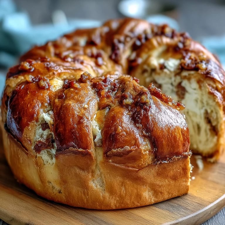 Rich and creamy Easter pie filled with ricotta, mozzarella, and Italian salami, topped with a golden lattice pastry crust.  