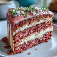 Bridal Shower Rosé Velvet Cake: moist pink layers, creamy frosting, dazzling gold accents.